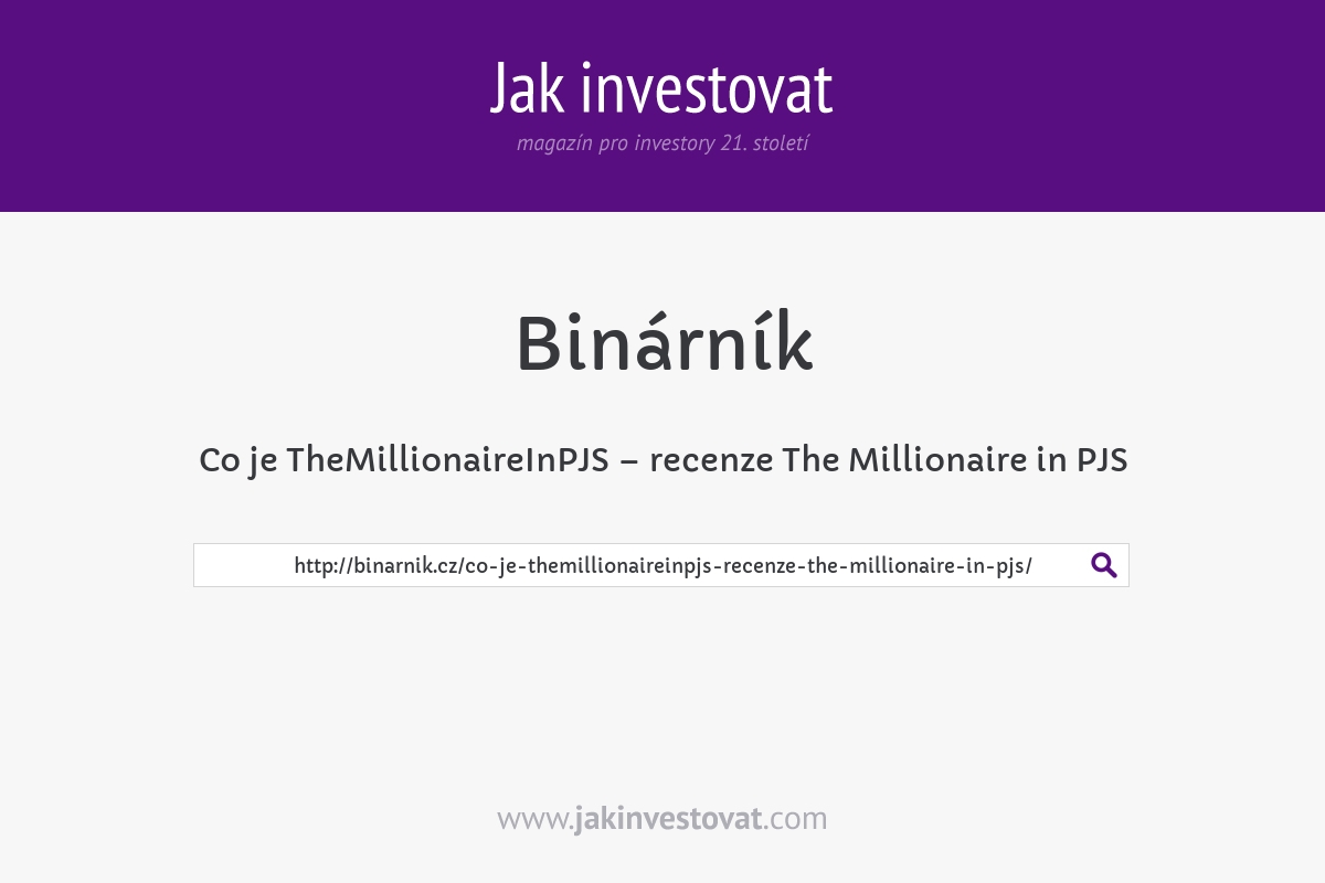Co je TheMillionaireInPJS – recenze The Millionaire in PJS