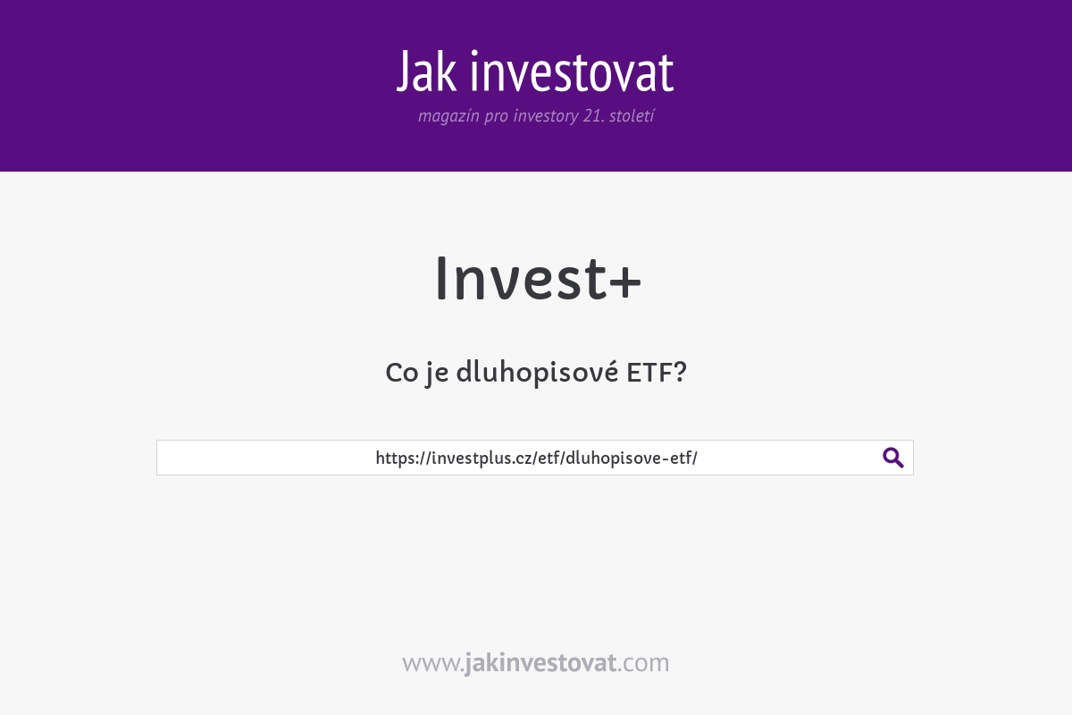 Co je dluhopisové ETF?