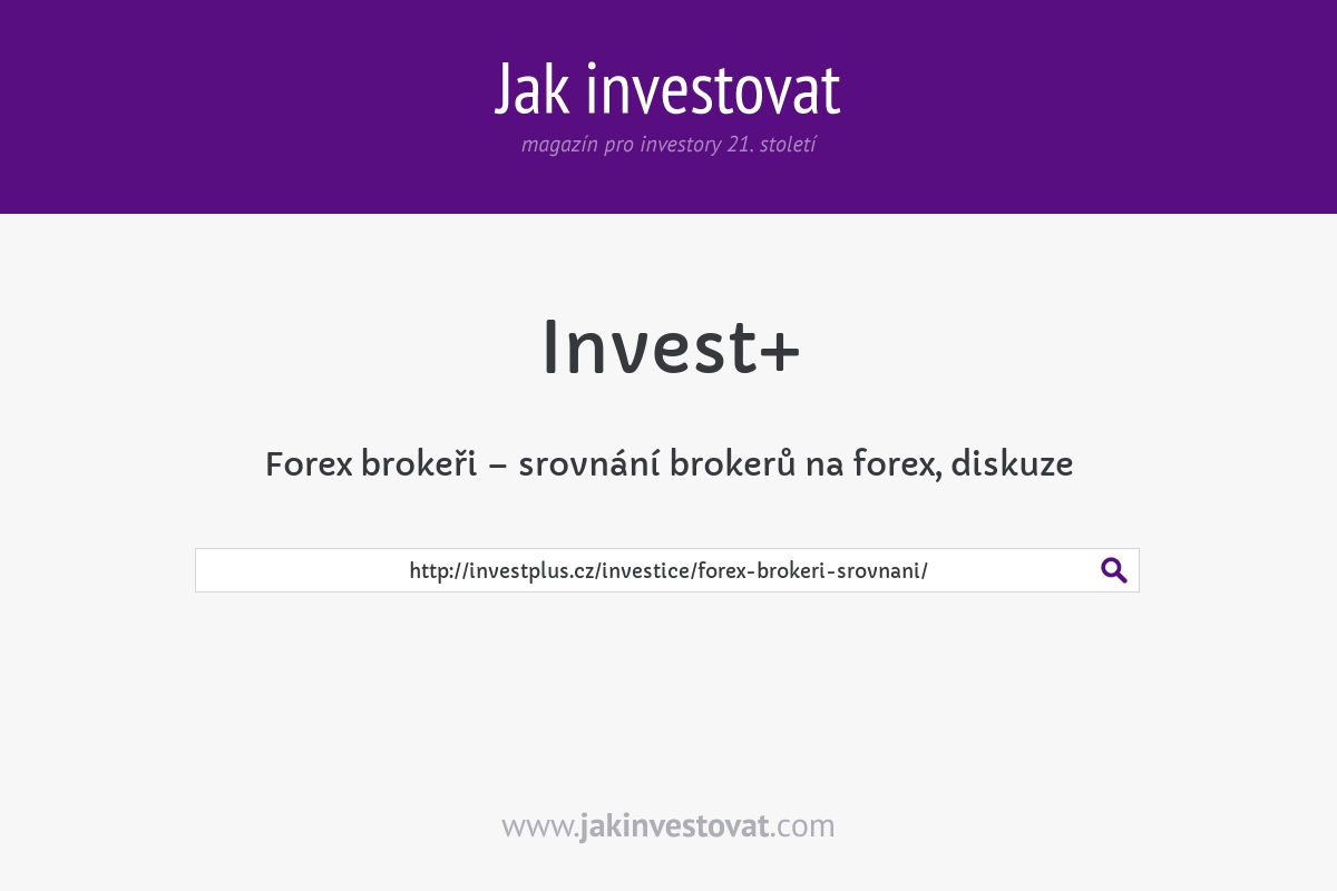 Forex brokeři – srovnání brokerů na forex, diskuze