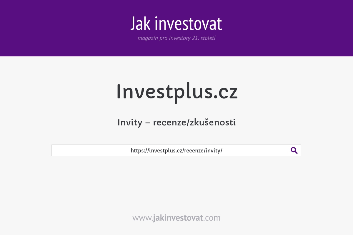 Invity – recenze/zkušenosti