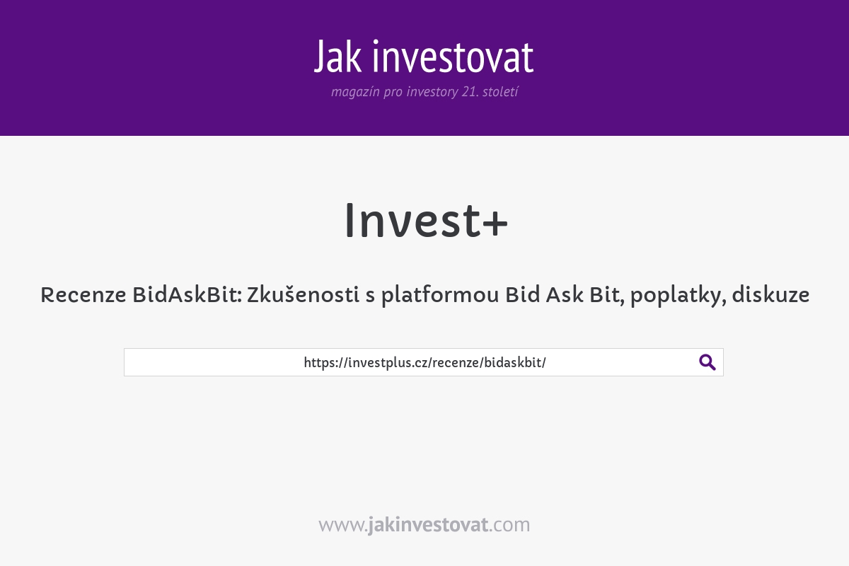 Recenze BidAskBit: Zkušenosti s platformou Bid Ask Bit, poplatky, diskuze
