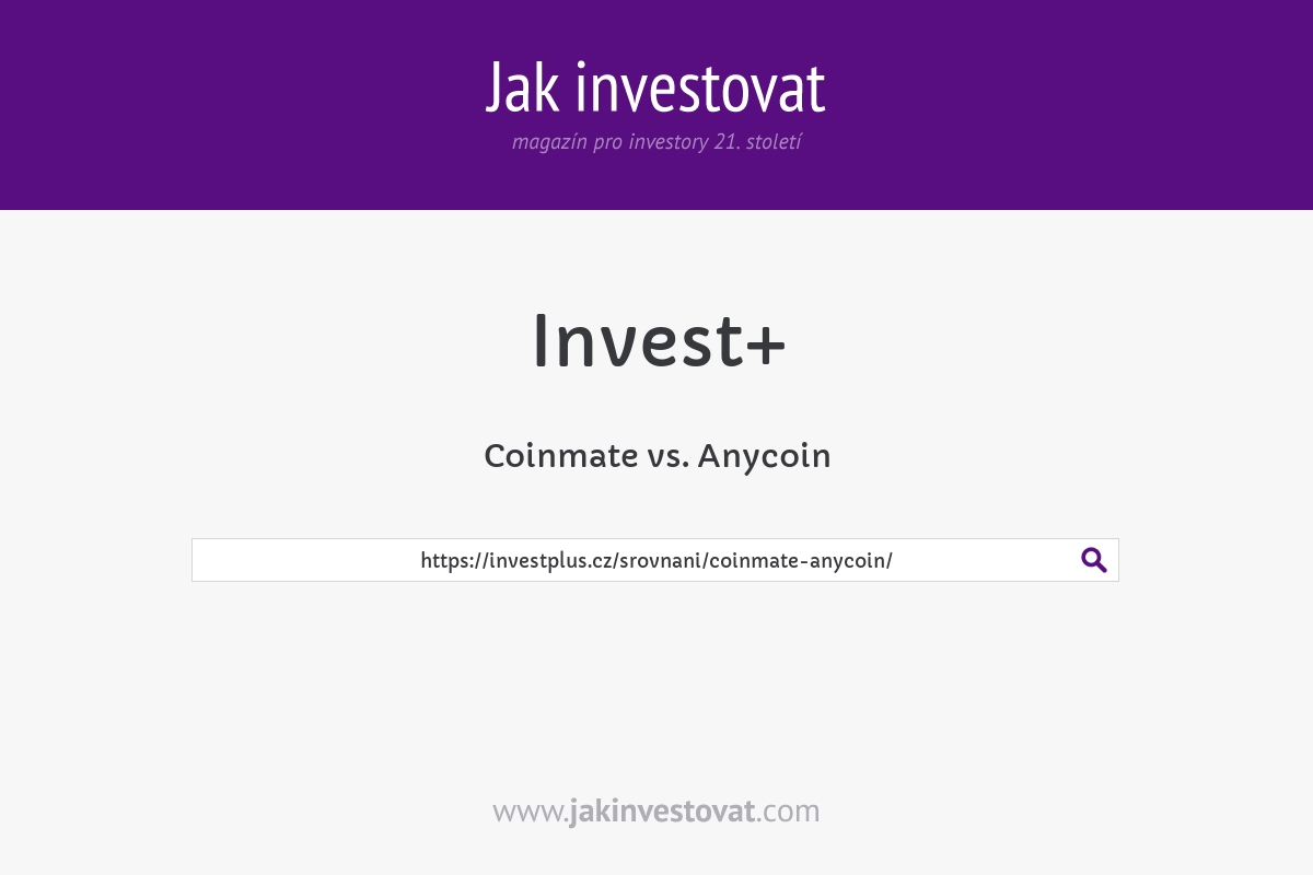 Coinmate vs. Anycoin